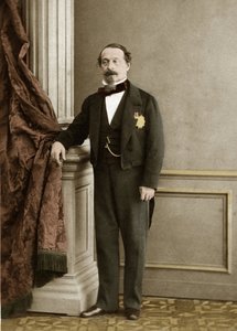 Portrait of Napoleon III (later colouration)