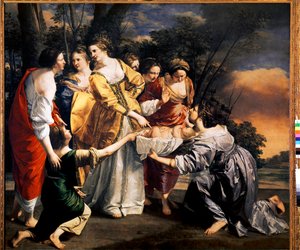 Moses saves the waters of the Nile