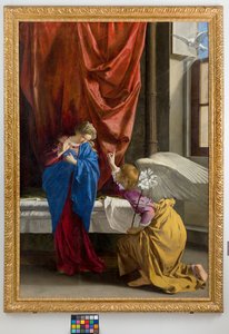 The Annunciation, 1623 by Orazio Gentileschi