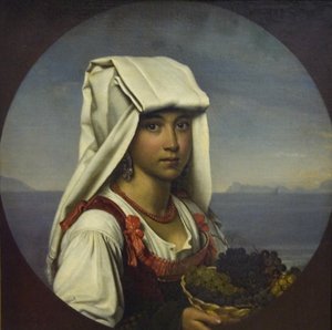 Neapolitan Girl with Fruits, 1831