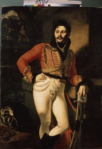 Portrait of the Hussar Colonel Eugraph Davydov