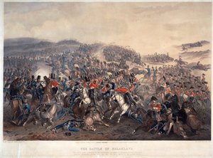 The Battle of Balaclava on 25 October 1854