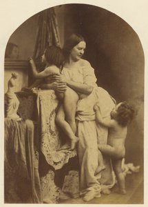 Madonna and Child with St. John the Baptist by Oscar Gustave Rejlander