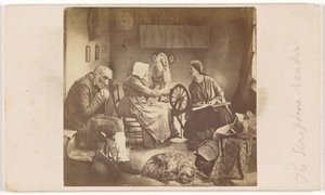 The Scripture Reader by Oscar Gustave Rejlander