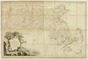 Map of Massachusetts Proper: Compiled from Actual Surveys Made by Order of the General Court and Under the Inspection of Agents of Their Appointment by Osgood Carleton