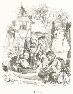 Winter by Oskar Pletsch