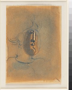 Profile Head to the Right with Light in Oval