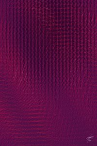 Deep Purple Fabric Waves by Osvaldo Russo