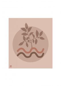Minimalist Botanical Waves
