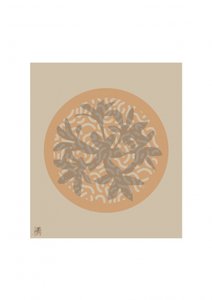 Organic Leaf Circle