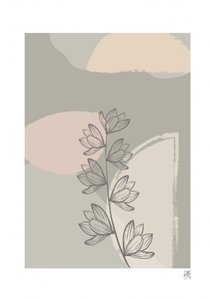 Soft Abstract Botanicals