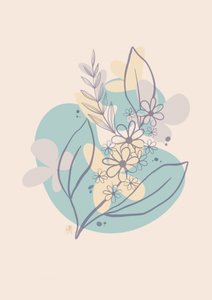 Soft Abstract Botanicals