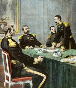 Admiral Gervais Before the Board of Inquiry by Oswaldo Tofani