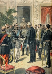 Interview between Felix Faure and the Russian Ambassador Lev Ouroussoff, Paris 1898