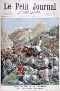Revolt on the North-West Frontier, the British Besieged at Malakand, India, 1897