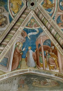 Saint Augustine is Sent by His Mother Monique to Study in Thagaste by Ottaviano Nelli