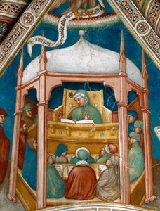Saint Augustine Teaching Rhetoric in Carthage by Ottaviano Nelli