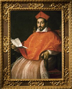 Portrait of Cardinal Scipione Borghese by Ottavio Leoni
