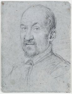 Portrait of an Ecclesiastic by Ottavio Mario Leoni