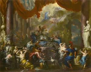 The Death of Dido by Ottmar Elliger the Younger