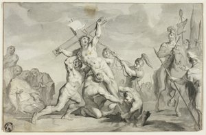 The Raising of the Cross by Ottmar Elliger the Younger