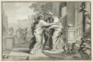 The Visitation by Ottmar Elliger the Younger