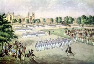 Review of the 7th Regiment, Washington Square, New York