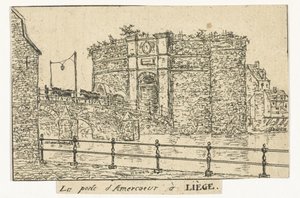 Amercoeur Gate in Liège by Otto Baron Howen