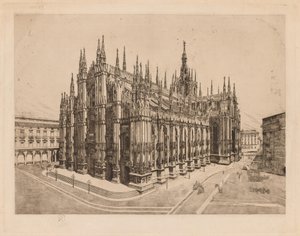 Cathedral, Milan by Otto H. Bacher