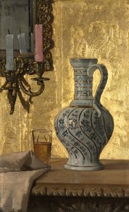 Pitcher and a Glass on a Table, 1878