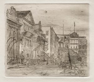 Southwest Corner, Public Square, Cleveland, 1878