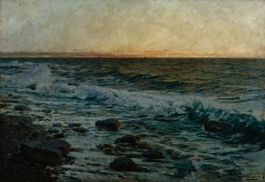 Sunset by the Ocean