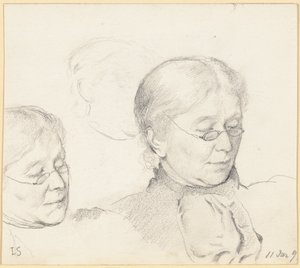 Luise Scholderer by Otto Scholderer