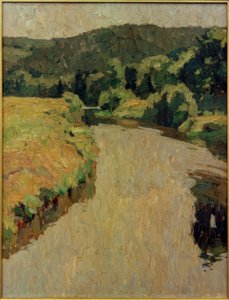 Lahn near Cölbe by Otto Ubbelohde