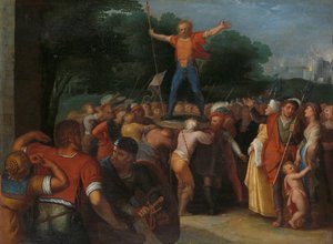 Brinno Raised upon the Shield by Otto van Veen