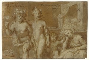 Consequences of the Association with Bacchus and Venus by Otto van Veen
