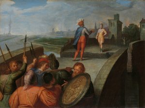 The Peace Negotiations between Julius Civilis and the Roman General Cerialis (one of a series of twelve on the Insurrection of the Batavians against the Romans)
