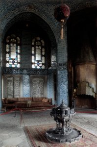Topkapi Palace, main and official urban residence of the Ottoman sultan from 1465 to 1853. Palace built between 1475-1478. Turkey, Istanbul. by Ottoman School