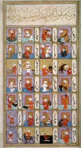 Representation of the Different Activities of Man According to the Planets (Book of Happiness)