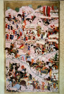 Ottoman Empire: Sultan Suleyman I at the Battle of Mohacs on 29/08/1526