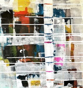 Vibrant Abstract Grid