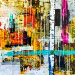 Vibrant Urban Abstract