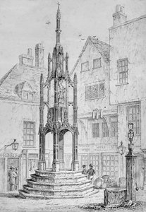 City Cross Winchester, c.1830