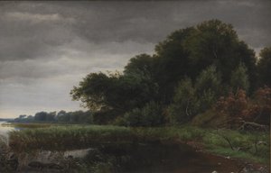 Clearing Weather After a Rain Shower at Gurre Lake