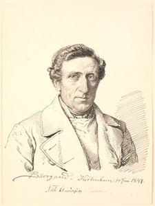 Portrait of Niels Andersen in Forballe by P.C. Skovgaard