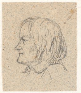 Profile Portrait of Thorvaldsen