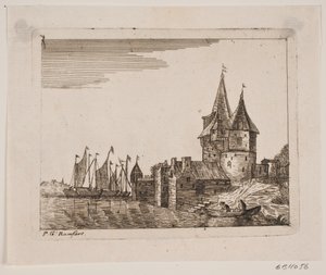 River Scene by P.G. Ramsart