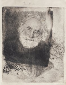 Portrait of Vilhelm Kyhn by Peder Severin Krøyer