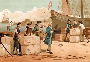 Bernard de Jussieu Bringing the Cedar of Lebanon to England by P. Ros