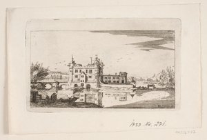 Castle Surrounded by Moat